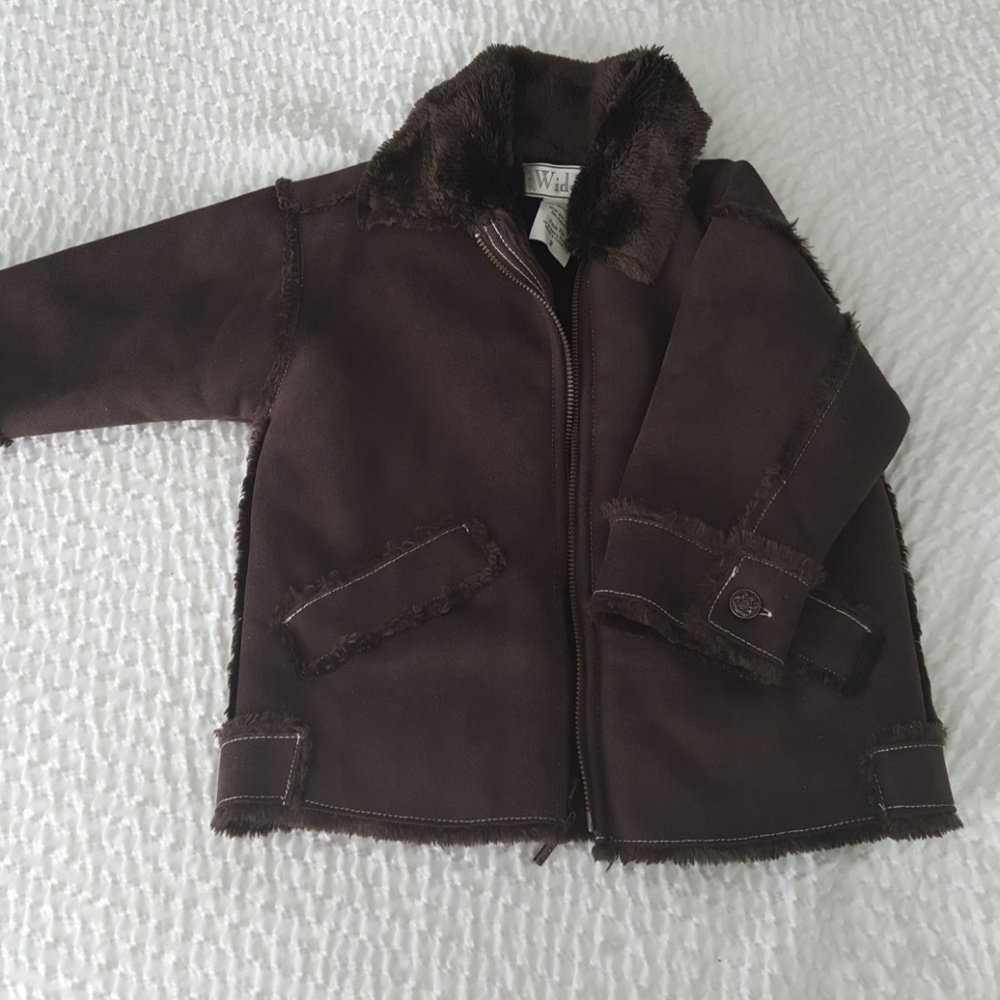 Widgeon Boys Faux Fur Coat Sz 2(T)